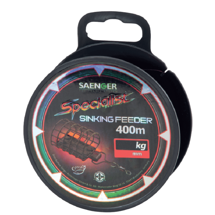 Sänger Specialist Sinking Feeder 0,22 Mm 5,65 Kg 400 Meter Fire Red Transparent 1 Sänger Specialist Sinking Feeder 0,22 Mm 5,65 Kg 400 Meter Fire Red Transparent