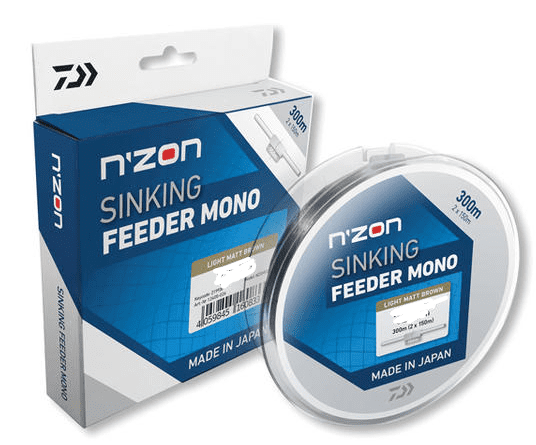 Daiwa N’Zon Line Sinking Feeder Mono 0,28 Mm 5,7 Kg 300 Meter 1 Daiwa N’Zon Line Sinking Feeder Mono 0,28 Mm 5,7 Kg 300 Meter