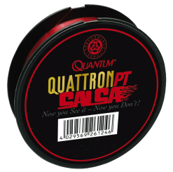 Quantum Quattron Salsa 0,40 Mm 12,50 Kg 275 Meter Transparent Rot