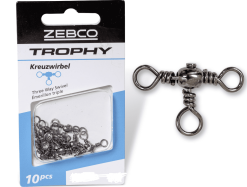 Zebco Trophy Kreuzwirbel Größe 6 10 Stück